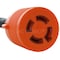 Ac Works Power Strip Cord, SOOW, L14-20R, L14-30P, 1.5 ft., Black L1430L1420-018 - alternate 4